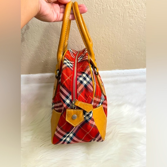 Burberry Bags Burberry Nova Check Blue Label Shoulder Bag Poshmark